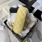 Chanel 24S AP4000 Mini Clutch With Chain Crossbody Bag Yellow Caviar Light Gold Hardware AP4000 product photo 5