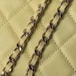 Chanel 24S AP4000 Mini Clutch With Chain Crossbody Bag Yellow Caviar Light Gold Hardware AP4000 product photo 6