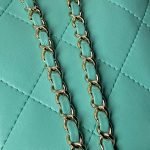 Chanel 24S AS4810 Medium Cc Drawstring Backpack Shiny Lambskin Light Gold Hardware Green AS4810 product photo 8