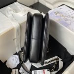 Chanel AS4654 Mini Fashion Cc Flap Bag Black Lambskin Light Gold Hardware AS4654 u9ed1u8272 product photo 5