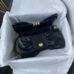 Chanel 24B AS5129 Metallic Lambskin Butterfly Evening Bag Black AS5129 u9ed1u8272 product photo 3