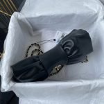 Chanel 24B AS5129 Metallic Lambskin Butterfly Evening Bag Black AS5129 u9ed1u8272 product photo 4