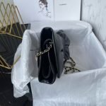 Chanel 24B AS5129 Metallic Lambskin Butterfly Evening Bag Black AS5129 u9ed1u8272 product photo 5