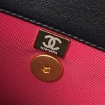 Chanel 24C AS4638 19 Hobo Bag Black Lambskin Mixed Metal Hardware AS4638 u9ed1u8272 product photo 8