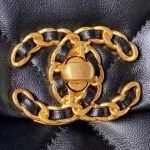 Chanel 24C AS4638 19 Hobo Bag Black Lambskin Mixed Metal Hardware AS4638 u9ed1u8272 product photo 3