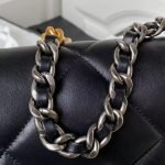 Chanel 24C AS4638 19 Hobo Bag Black Lambskin Mixed Metal Hardware AS4638 u9ed1u8272 product photo 4