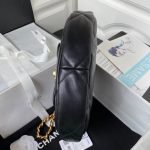 Chanel 24C AS4638 19 Hobo Bag Black Lambskin Mixed Metal Hardware AS4638 u9ed1u8272 product photo 6