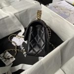 Chanel 24A AS4924 Mini Flap Bag With Top Handle Black AS4924 u9ed1u8272 product photo 5