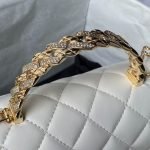 Chanel 24A AS4924 Mini Flap Bag With Top Handle White AS4924 u767du8272 product photo 4