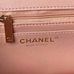 Chanel 24A AS4924 Mini Flap Bag With Top Handle Pink AS4924 u7c89u8272 product photo 8