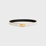 Medium Reversible Framed Triomphe Belt In Taurillon 45BIZ3APD.38TW product photo 2
