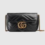 Gg Marmont Leather Super Mini Bag 476433 DTDCT 1000 product photo 1