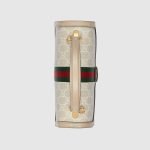 Ophidia GG Small Top Handle Bag Beige Canvas - Gucci Crossbody Bag strap detail