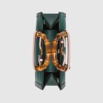 Gucci Diana Small Tote Bag Green Bamboo - Gucci Crossbody Bag hardware detail