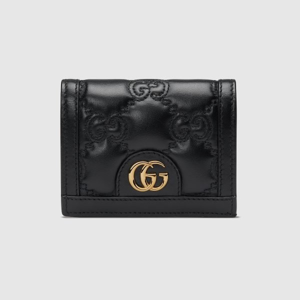 GG matelasse Card Case Wallet