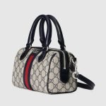 Ophidia Mini Top Handle Bag Beige Monogram - Gucci Crossbody Bag side view