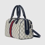Ophidia Small Top Handle Bag Beige Monogram - Gucci Crossbody Bag side view