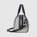 Ophidia Small Top Handle Bag Beige Monogram - Gucci Crossbody Bag hardware detail