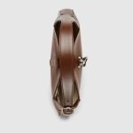 Gucci Jackie 1961 Small Shoulder Bag Brown - Gucci Shoulder Bag strap detail