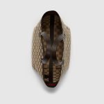 Gucci Totissima Small Tote Bag Beige Canvas - Gucci Tote Bag strap detail