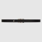 Reversible Thin Belt With Rectangular Buckle 791345 AADMA 1041 product photo 6