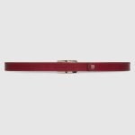 Reversible Thin Belt With Rectangular Buckle 791345 AADMA 1041 product photo 7
