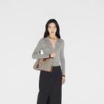 Padlock GG Medium Shoulder Bag Beige Canvas - Gucci Shoulder Bag back view