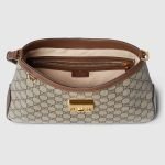 Padlock GG Medium Shoulder Bag Beige Canvas - Gucci Shoulder Bag additional detail