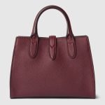 Small Tote Bag With Hook Closure Rosso Ancora Red Top Handle - Gucci Crossbody Bag interior detail