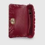 GG Milano Small Top Handle Bag Rosso Ancora Red Chain Strap - Gucci Crossbody Bag product detail