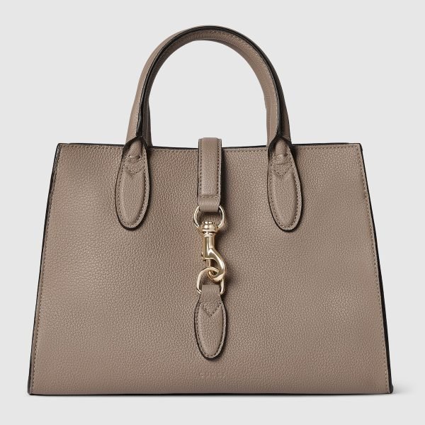 Medium Tote Bag With Hook Closure