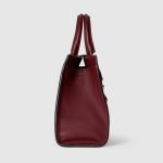 Medium Tote Bag With Hook Closure Rosso Ancora Red Top Handle - Gucci Crossbody Bag hardware detail