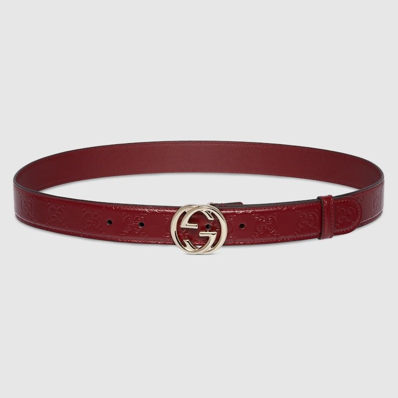Belt With Interlocking G Buckle 813008 AAD5L 6207 product photo 1