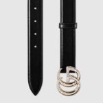 Gg Marmont Thin Belt With Beading 815358 0YAUG 1081 product photo 2
