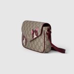 GG Mini Shoulder Bag With Cat Detail - Gucci Crossbody Bag side view