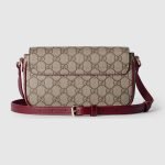 GG Mini Shoulder Bag With Cat Detail - Gucci Crossbody Bag hardware detail