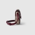 GG Mini Shoulder Bag With Cat Detail - Gucci Crossbody Bag strap detail