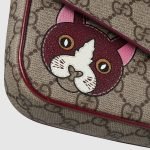 GG Mini Shoulder Bag With Cat Detail - Gucci Crossbody Bag additional detail