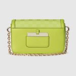 Gucci Go Small Shoulder Bag Green Canvas - Gucci Shoulder Bag hardware detail