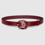 Belt With Round Bamboo Buckle 832981 0YARN 6207 product photo 1