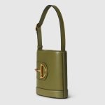 Gucci 73 Mini Bucket Bag Brown - Gucci Crossbody Bag side view