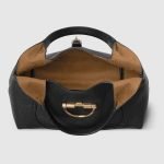 Gucci Softbit Medium Top Handle Bag Black - Gucci Shoulder Bag product detail