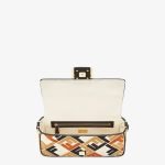 Baguette Canvas Bag With Multicolor Ff Embroidery 8BR600ARC2F1OQ6 product photo 4