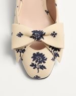 Bowow D??collet?? In Papier Floral Fabric 45MM 6W2S0LB5KWW_R2P product photo 5