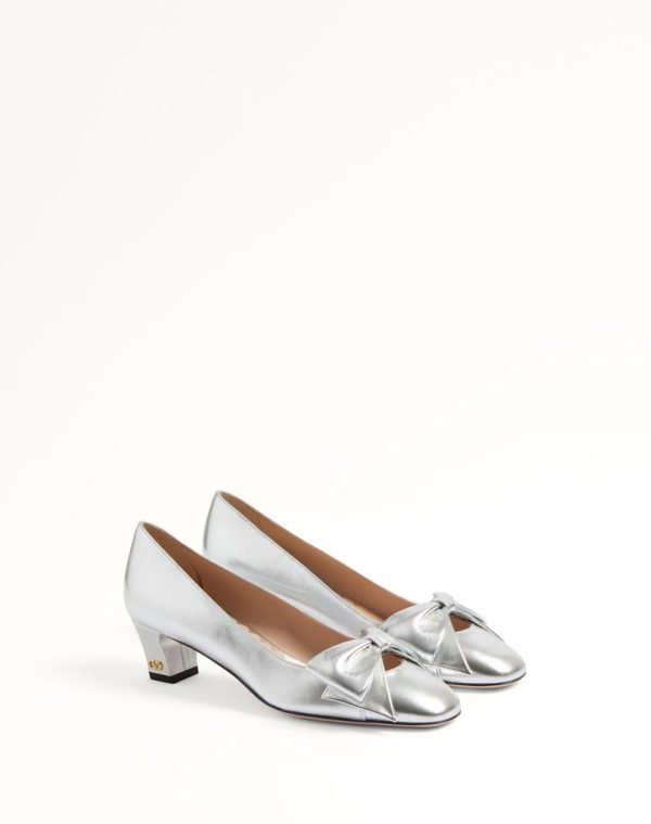 BOWOW PUMPS IN LAMINATED NAPPA 45MM