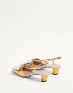 Bowow Slingback Pumps In Laminated Nappa 45MM 6W2S0LB6KDR_R1X product photo 4
