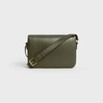 Classique Triomphe Bag In Shiny Calfskin Dark Olive 187363BF4.31DO product photo 3