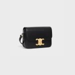 Teen Triomphe Bag In Shiny Calfskin Black 188423BF4.38NO product photo 2