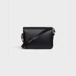 Teen Triomphe Bag In Shiny Calfskin Black 188423BF4.38NO product photo 3