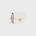 Teen Triomphe Bag In Shiny Calfskin White 188423BF4.01BC product photo 2
